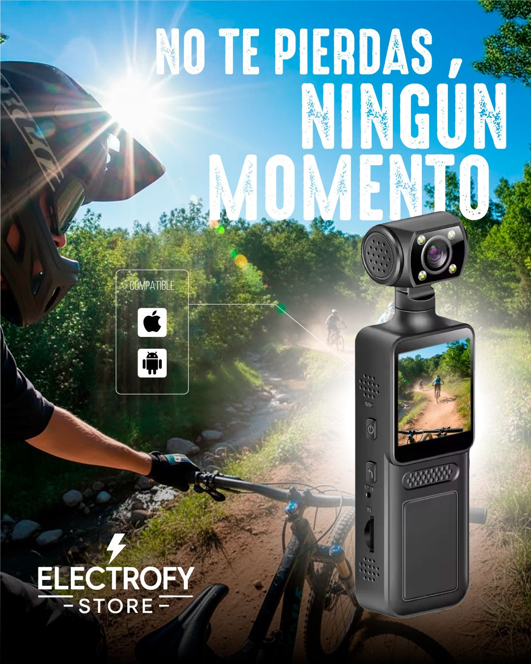 Cámara Filmadora Multifunción De Acción Alta Resolución 4K