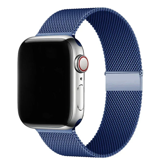 Pulsera Milanese Loop Metalizada Para Apple Watch