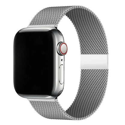 Pulsera Milanese Loop Metalizada Para Apple Watch