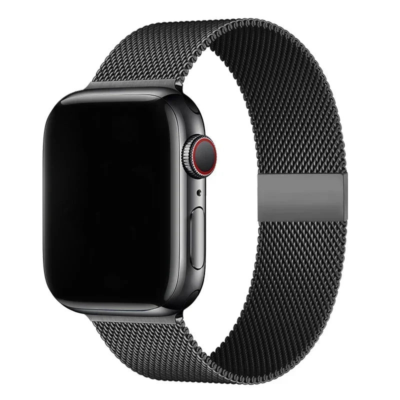 Pulsera Milanese Loop Metalizada Para Apple Watch