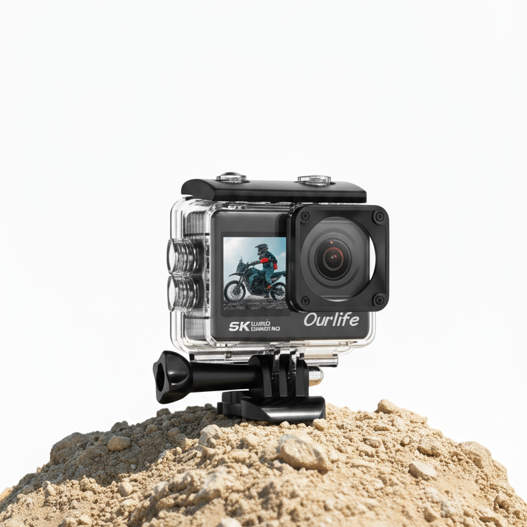 Cámara De Acción Deportiva Multiuso 5k con Wifi